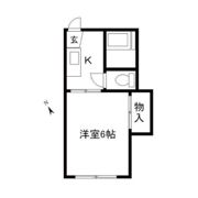メゾンフォンテーヌAの間取り画像