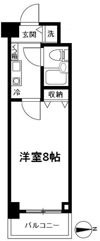 ダイヤモンドスクエア桜台の間取り画像