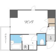プレサンス難波WESTの間取り画像