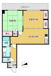サンライトマンションの間取り画像