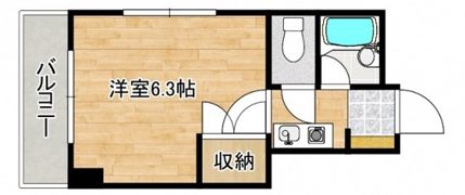 エステート24東雲の間取り画像