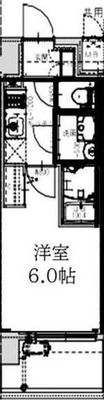 エスリードレジデンスグラン大阪福島ノースの間取り画像