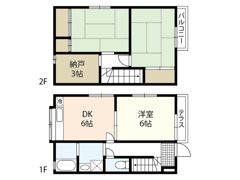 グリーンハイツB棟の間取り画像