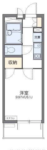 レオパレスラトナの間取り画像