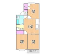 アーバン・ハイツ松新ⅠC棟の間取り画像