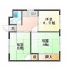 クレオハイツ国富の間取り画像