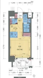 プレサンス新大阪クレスタの間取り画像