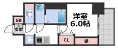 プレリス大阪今里サヴィアの間取り画像