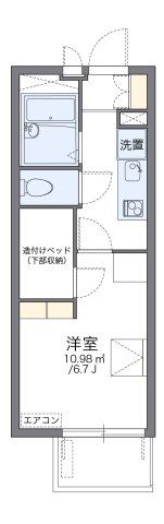 レオパレスHIROの間取り画像