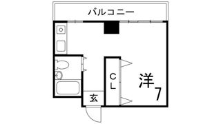 ベルデ北野の間取り画像