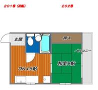 サンエーハイツの間取り画像
