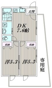 ウィル山王の間取り画像
