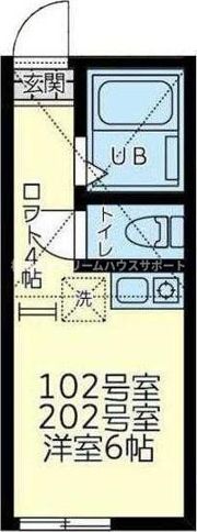 ユナイト追浜ストラスブールの間取り画像