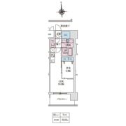 スプランディッド大阪EASTの間取り画像