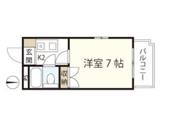 パレグレース仁保の間取り画像