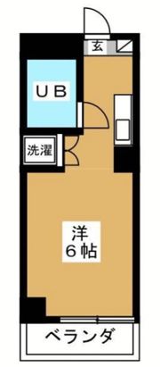 マインドべリタ横浜壱号館の間取り画像