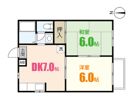 セラミックマンション河本の間取り画像