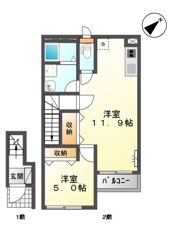 HK館123の間取り画像