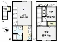 La－Fina Wakabayashiの間取り画像