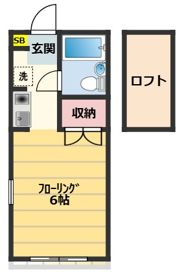 シャトル府中の間取り画像