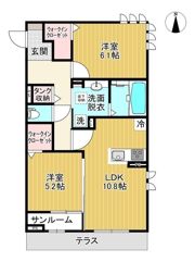 ミライエ・ルッソの間取り画像
