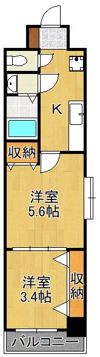 デザイナープリンセス77の間取り画像