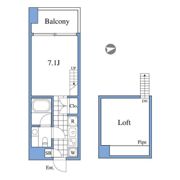 RIZ高輪の間取り画像