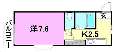 トーヨレジデンスの間取り画像