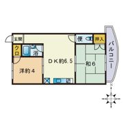 刻勇館駅南の間取り画像