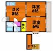 プラジール東岡山の間取り画像