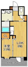 ニューサンリバー14番館の間取り画像