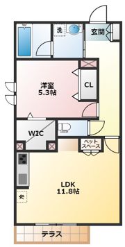 フェリーチェの間取り画像