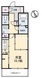 Urban Vista 中央町の間取り画像