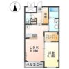 カンタータ観音寺新町の間取り画像