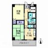 津山マンションの間取り画像