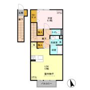 ロザージュの間取り画像