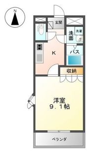 アベニールの間取り画像