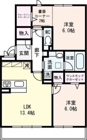 グランドルミエールの間取り画像