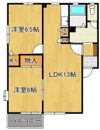 パルティールIの間取り画像