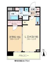 パークアクシス東陽町の間取り画像