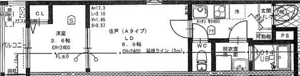 Act塚本5丁目の間取り画像