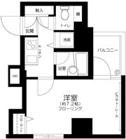 パレステュディオ五反田の間取り画像