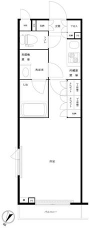 ルーブル小竹向原参番館の間取り画像