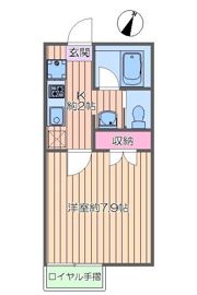 フォレストパークBの間取り画像