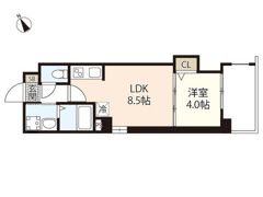 パレグレース己斐本町の間取り画像