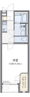 ミランダ桜荘の間取り画像