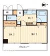 アヴニール若宮の間取り画像