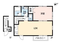 小金井レジデンツフィレンツェの間取り画像