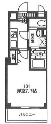 ハイネスコートの間取り画像