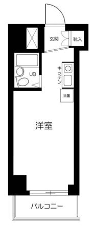 プライムステイ築地の間取り画像